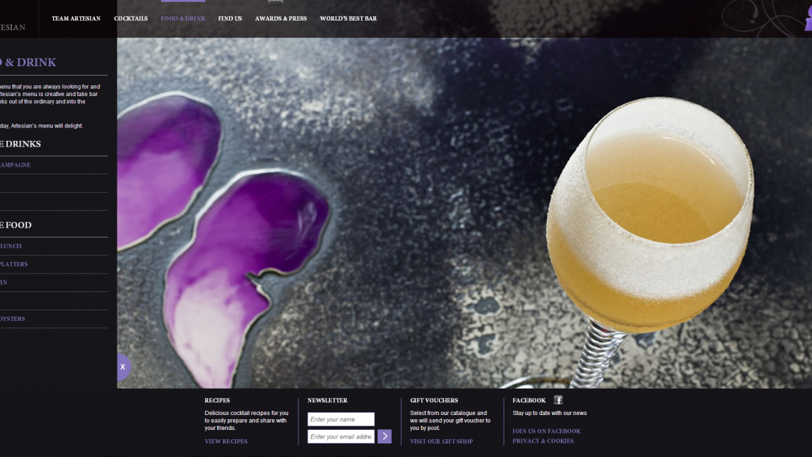 Artesian website
